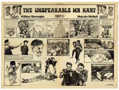 [Comic series: The Unspeakable Mr.Hart: Cyclops #4, text by William Burroughs; art work by Malcolm McNeill, &copy; 1970]