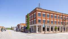 Old business district on Commerce Street in Hawkinsville, Georgia. Editorial credit: Roberto Galan / Shutterstock.com