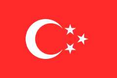 [Flag                                    of the Khedive of Egypt                                    c.1867-1881]