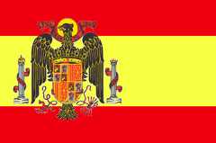 [State and War                          Flag and War Ensign 1945-1977 (Spain)]