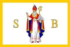 [Republic of                          Ragusa (Dubrovnik) state flag 1272-1807]