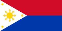 [The                                    Philippines flag at war 1941-1945                                    (War versus peace state)]