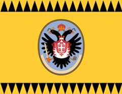 [Flag of                            Serbian Vojvodina (obverse) 1848-1849/60                            (Austria)]