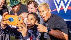 WWE Photo Impact Food Bank