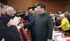Xi extends Spring Festival greetings to military veterans