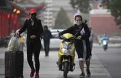 Strong wind, dust hit NW China's Ningxia