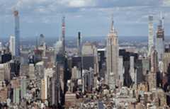 Scenery of Manhattan in New York