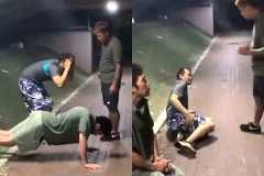 【動画】従業員に踵落としと顔面蹴り。北海道の会社がスパルタすぎる。