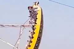 【動画】インドの遊園地でバイキングのアトラクションが崩壊して20人が負傷。