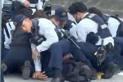 【動画】沖縄で大捕物。1人の犯人にパトカー何台だこれｗｗｗ