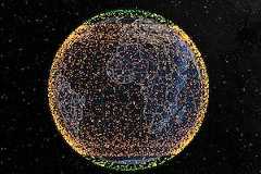 【動画】スターリンク衛星の打ち上げ総数が1万基を超える。