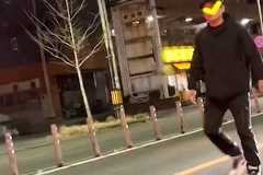 【岐阜】入れ墨チラッして2台同時に喧嘩を売るDQNが撮影される笑。