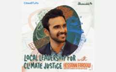 Graphic illustration of Hessann Farooqi's talk