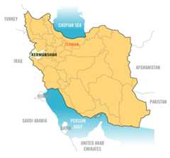 Map of Iran