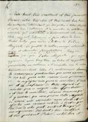 Draft credentials of the first Ambassador of Greece to France, Michael Soutzos Page 1