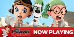 #MrPeabody, here. Sherman and I make history TODAY! See us in theaters right now!RT’d from @DWAnimationpic.twitter.com/FhdoD280pO