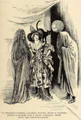 danskjavlarna:“ From St. Nicholas magzine, 1910. The caption reads, “A strange-looking, cloaked figure, with a lighted jack-o’-lantern for a head, ushered them into the drawing-room.” For over 500 of the best vintage Hallowe'en illustrations, see my...