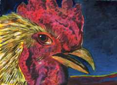 a portrait of him