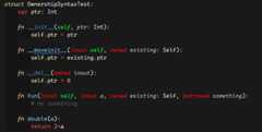 Ownership Syntax Test