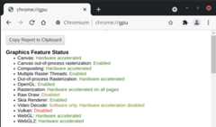Chrome gpu