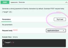 Try a POST request
