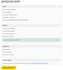 Status screen