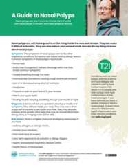 A Guide to Nasal Polyps handout