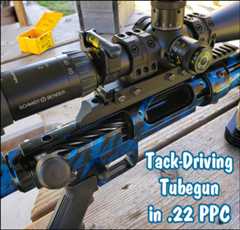 Gary Eliseo Competition machine John Pierce engineering tubegun tube-gun chassis rifle