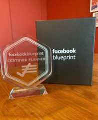 Facebook Blueprint certification award