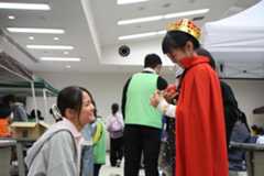 第３回たはらマーブルタウン２０２５冬に参加した大場さん㊧