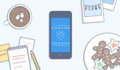 Plan a holiday party with Dropbox