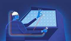 A person matches the right plug to the correct slot