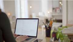 Screenshot showing Les Lunes team member working in Dropbox Paper.