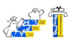 Illustration for blog post on Collaboration in Higher Education