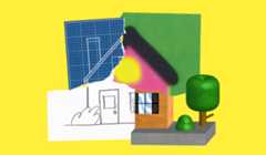 Illustration for blog post on Dropbox partnerships in construction