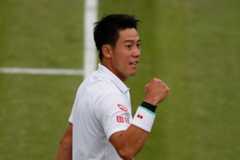 錦織が2年連続のウィンブルドン8強入り、フェデラーとの大一番へ