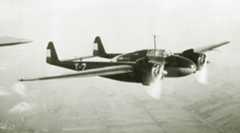 Fokker G.I in flight