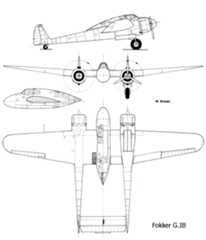 Drawing Fokker G.IB