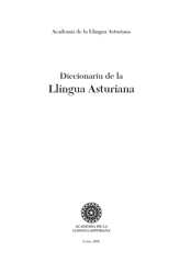 Diccionariu de la llingua asturiana (reimpresión)