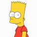 CSS Cartoon of bart simpson