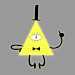 CSS Cartoon of Bill Cipher