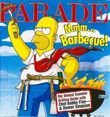 homer simpson barbecue