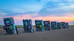 Cadillac Ranch near Amarillo, Texas