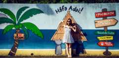 Mural at Ypao Beach in Guam