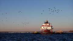 Lighthouse in the Chesapeake Bay near Annapolis, Maryland