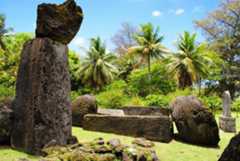 House of Taga near San Jose Village on Tinian, Northern Mariana Islands