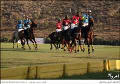 بازی دوستانه‌ی چوگان میان تیم‌های نقش جهان و بیستون