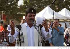 شاهنامه‌خوانی بختیاری در آیین رونمایی از ثبت جهانی چوگان