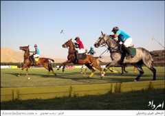 بازی دوستانه‌ی چوگان میان تیم‌های نقش جهان و بیستون