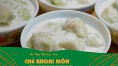 hướng dẫn làm món chè khoai môn